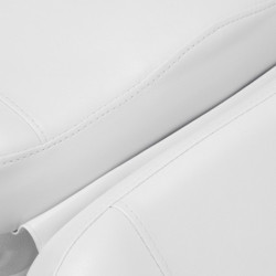 2Elektryczny fotel kosmetyczny SILLON CLASSIC 4 silniki z kołyską biały