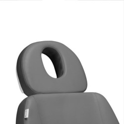 2Elektryczny fotel kosmetyczny SILLON CLASSIC 4 silniki z kołyską szary