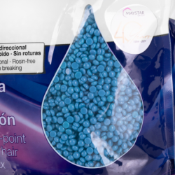 2Depilflax 100 elastyczny wosk do depilacji o niskiej temperaturze topnienia perłowy Ultraflex blue 1000g
