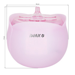 2Podgrzewacz wosku iWax flower 40W 450ml różowy