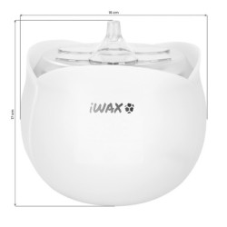 2Podgrzewacz wosku iWax flower 40W 450ml biały