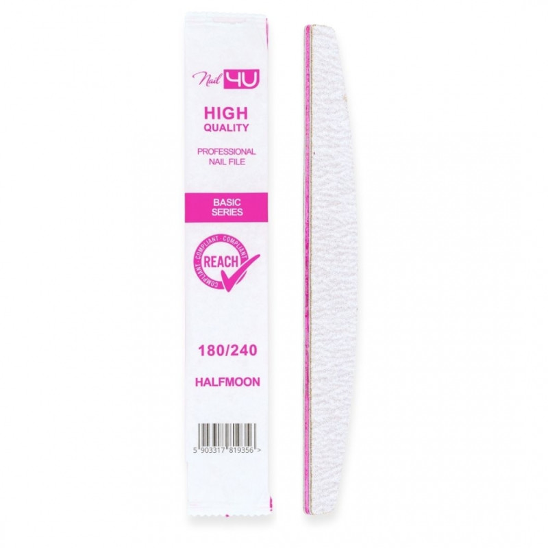 Pilnik Nail4u Bezpieczny Pakiet 180/240 25 szt