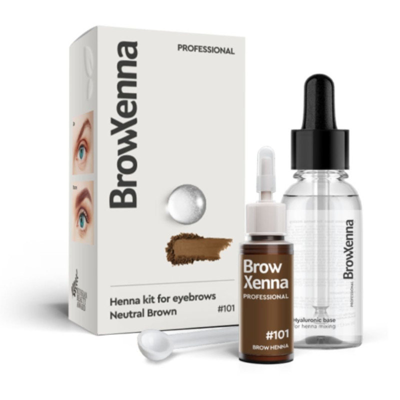 BrowXenna 101 Neutral Brown