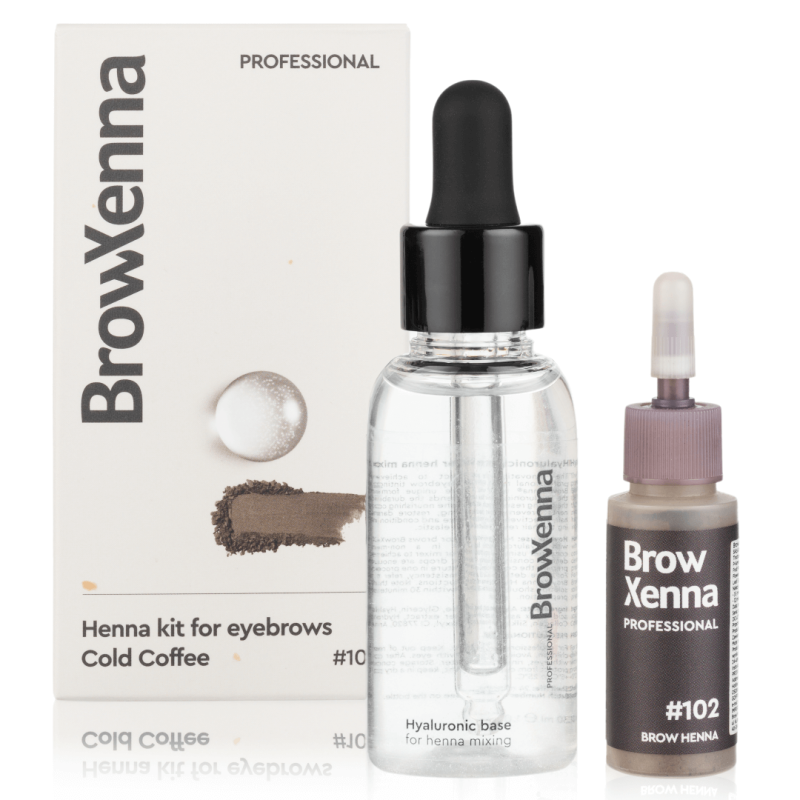 BrowXenna 102 Cold Coffee + Baza