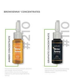 2BrowXenna 110 Graphite Concentrate Henna Pudrowa + Baza