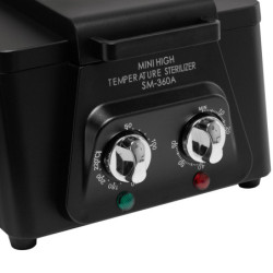 2Sterylizator wysokotemperaturowy SM-360A czarny