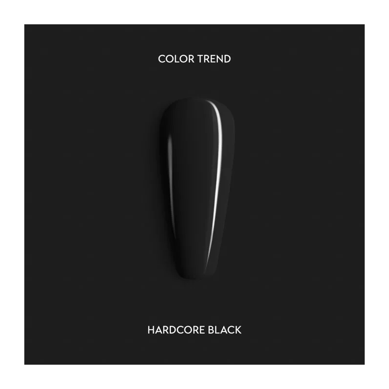 Hardcore Black - Lakier hybrydowy - 7 ML