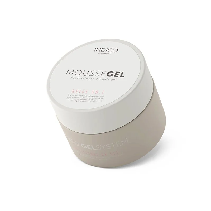 INDIGO Beige No.1 - Mousse Gel - 50 G