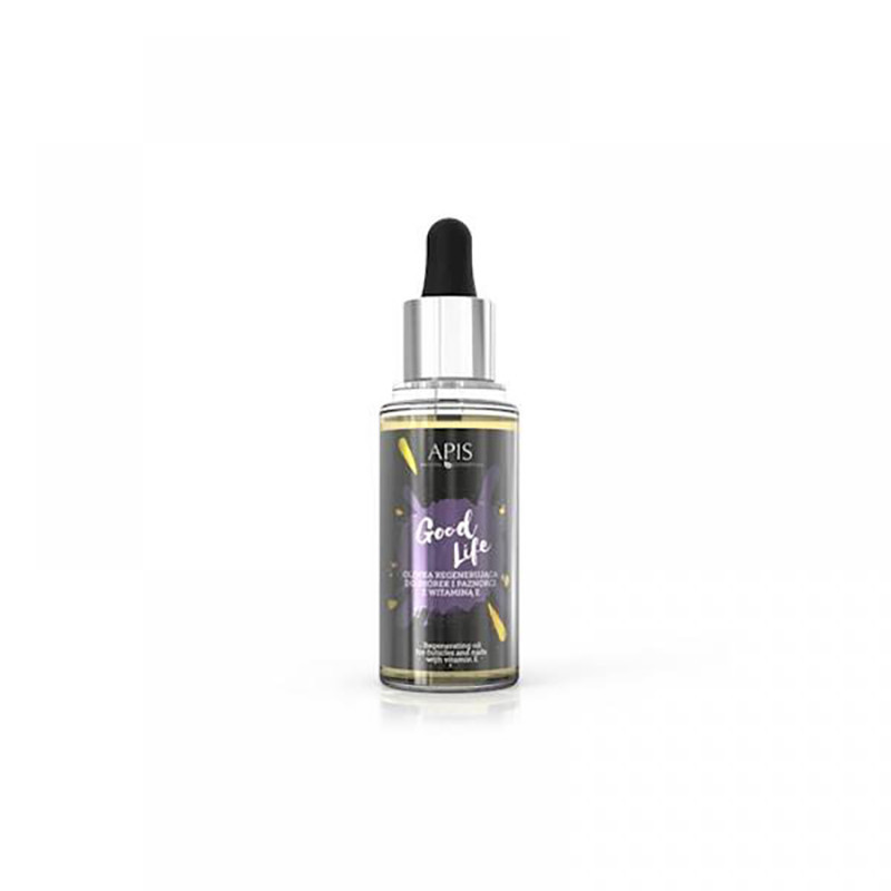 APIS GOOD LIFE OLIWKA REGENERUJĄCA DO SKÓREK I PAZNOKCI Z WITAMINĄ E, 30 ml